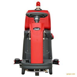 地下停車場清潔利器 克力威XD20迷你電動駕駛式洗地機