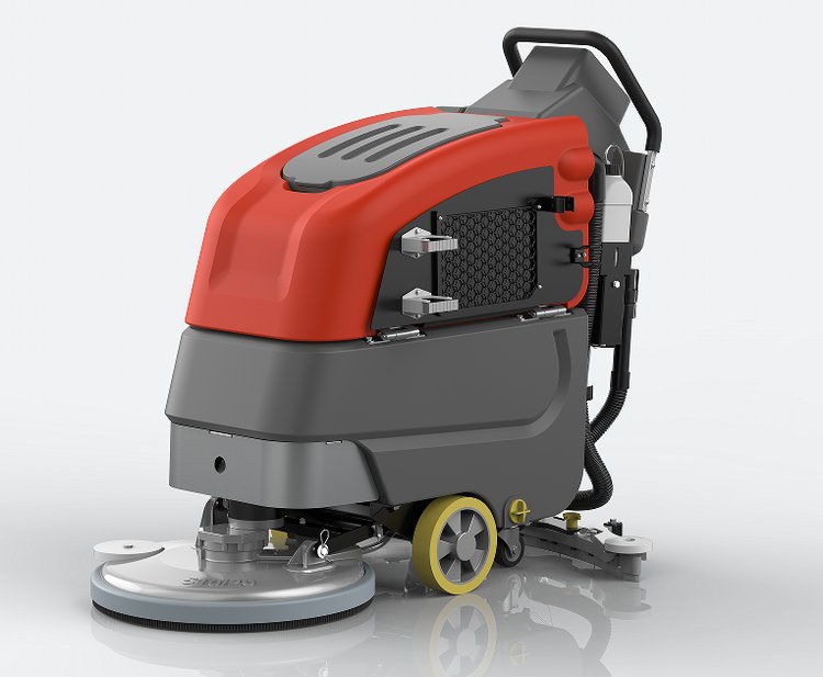 哈高Hako國產新品工商業手推式洗地吸干機B45C 高效清潔新選擇